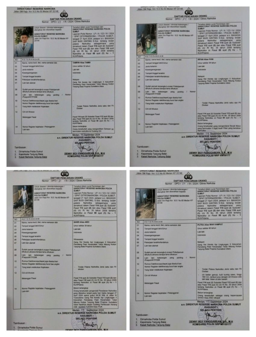 Tak Mampu Tangkap Para DPO, Para Praktisi Hukum Nilai Poldasu Tak Serius Berantas Narkoba