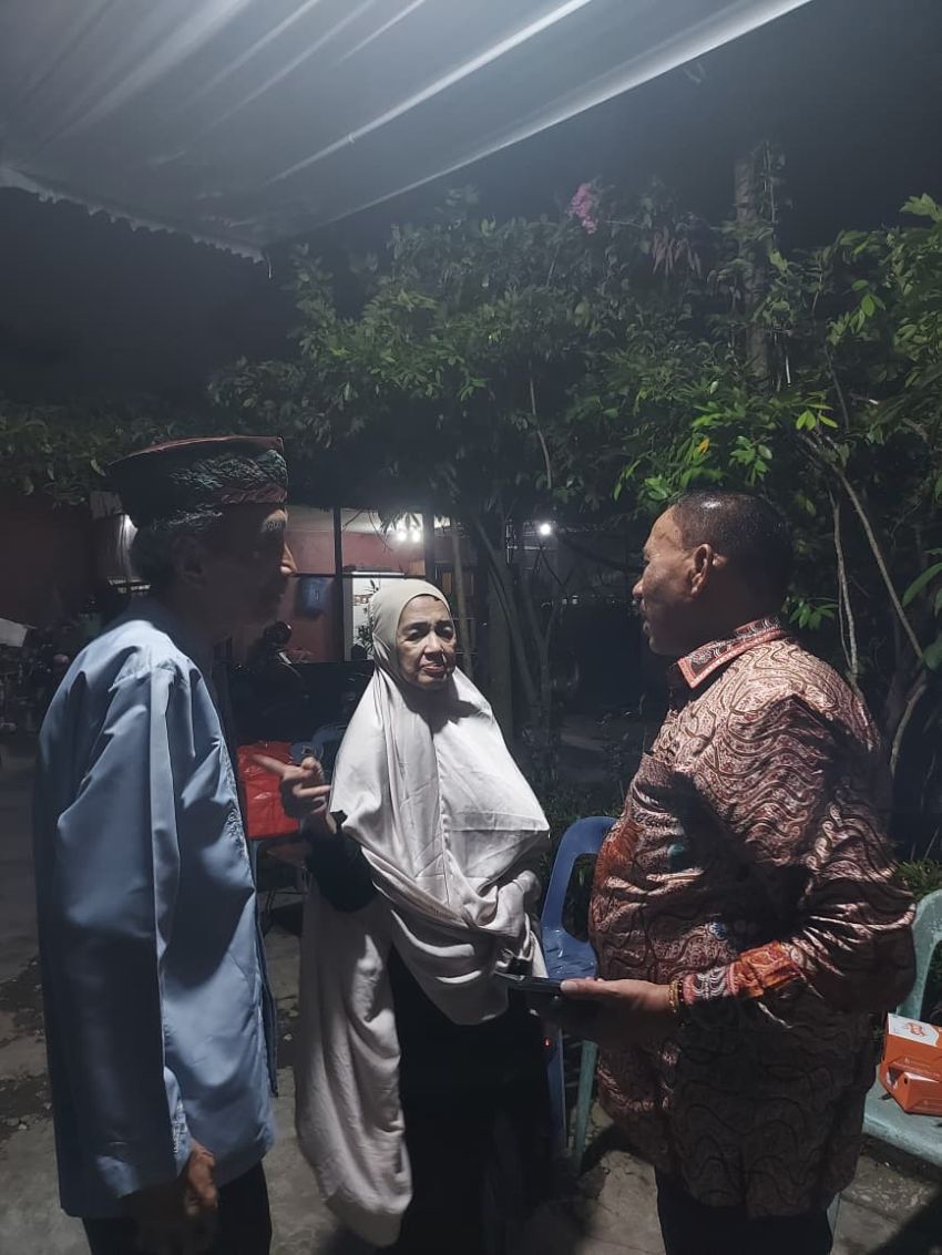 Anggota DPR RI Maruli Siahaan Melayat Kerumah Almarhum  H.Teruna Jasa Said