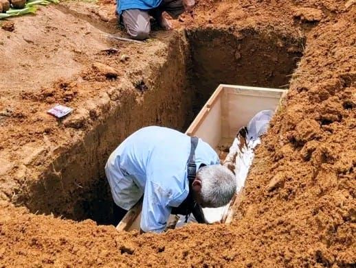 Mayat Mr X Ditemukan Nelayan di Pulau Pandang Akhirnya Dikebumikan