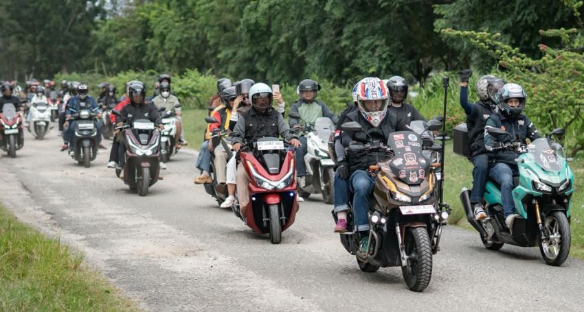 Honda 160 Pride Goes to Beach, Hadirkan Kebersamaan Pecinta AT High Honda 160