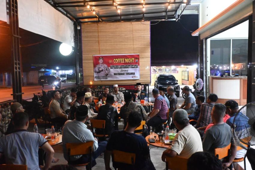 Terima Saran dan Kritik Kapolres Labusel Bangun Komunikasi Terbuka melalui "Ngopi Kamtibmas"