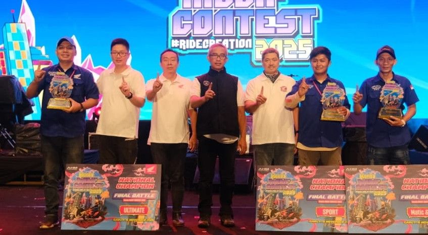 Jawara Modifikator Pamerkan Karya di Pesta Akbar Honda Modif Contest