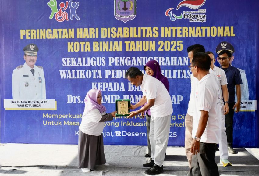 Wali Kota Inginkan Binjai Kota Ramah Disabilitas