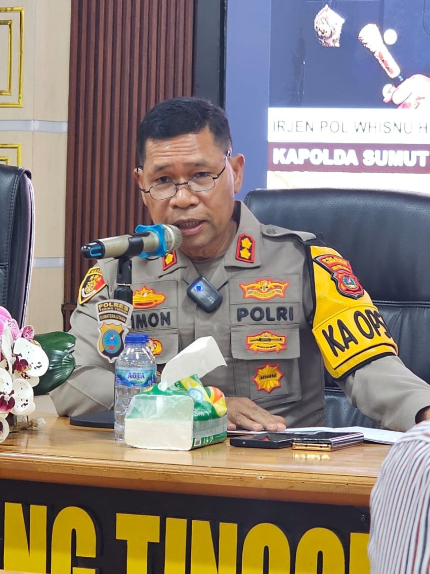 Kapolres Tebing Tinggi Tegaskan Tidak Ada Pesta Kembang Api di Malam Tahun Baru