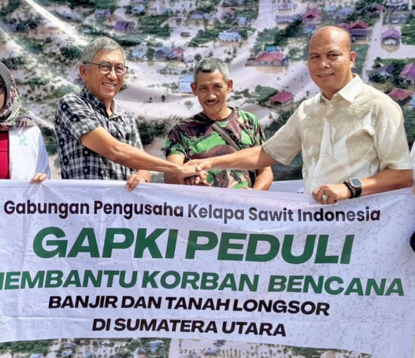 Gabungan Pengusaha Kelapa Sawit Indonesia Gelar "GAPKI Peduli", Salurkan 10 Ton Beras Untuk Korban Bencana di Sumut