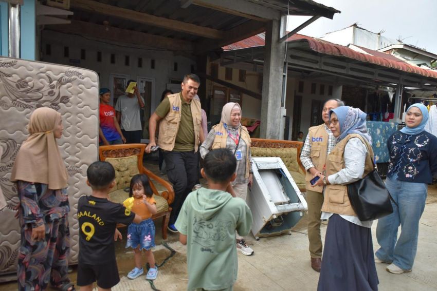 BTN Berikan Relaksasi Kredit kepada 22.879 Nasabah Kredit Konsumer Terdampak Banjir dan Longsor di Sumatera