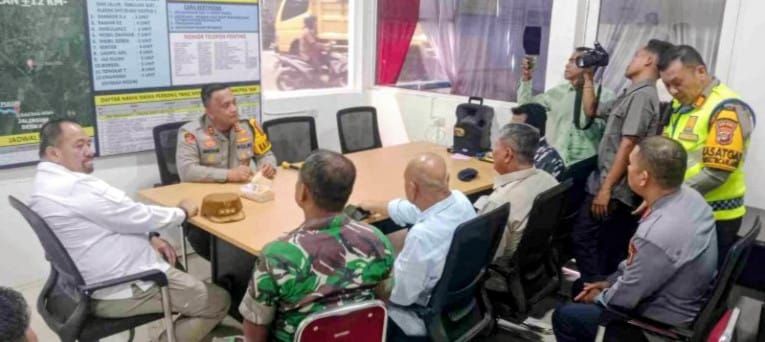 Beri Rasa Aman dan Nyaman, Bupati dan Kapolres Batu Bara Cek Kesiapan Pos PAM dan Pos Yan Nataru