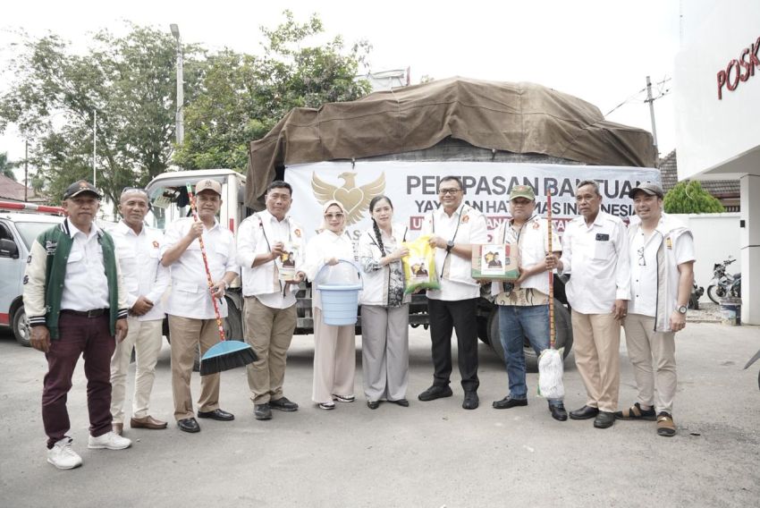 Gerindra Sumut dan Yayasan Hati Emas Salurkan Bantuan ke Daerah Terdampak Bencana di 3 Provinsi