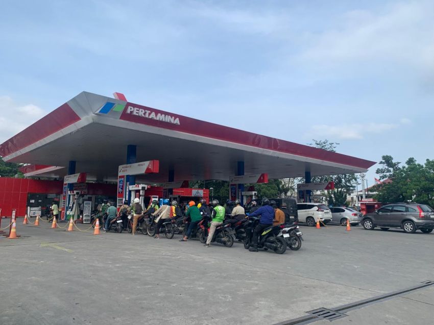 Sejumlah SPBU di Medan Mulai Terkendali