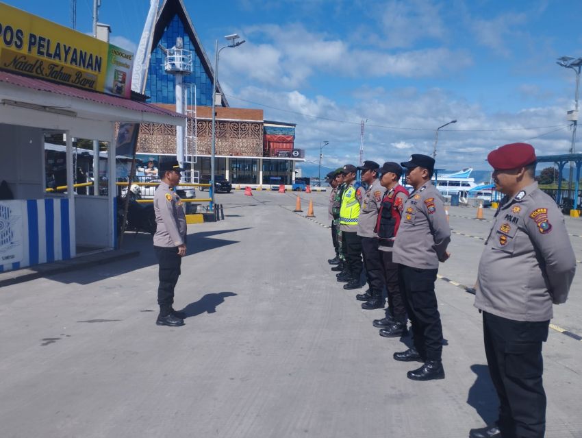 Ipda Widodo Kaban : Pelayanan di Pelabuhan Simanindo Lancar