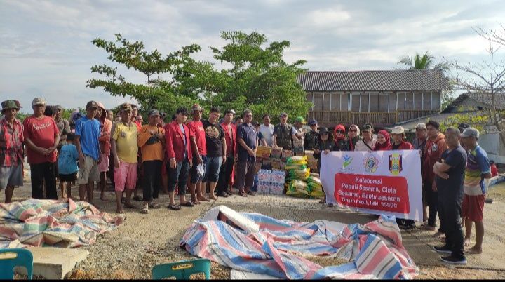 Kolaborasi Tangan Peduli Fordisk SMAN 7 Medan Dengan SSSGC dan IMM di Tanjung Pura Langkat