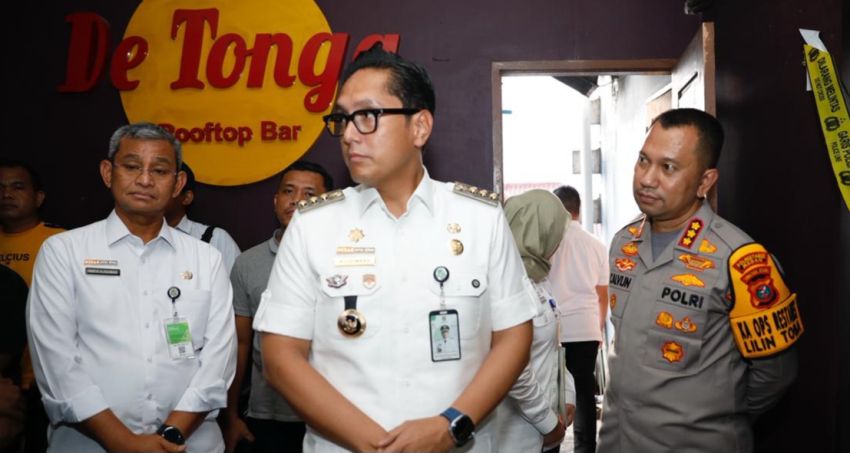 Diduga Peredaran Narkoba dan Praktek Prostitusi, Live Musik De Tonga Sei Belutu Disegel