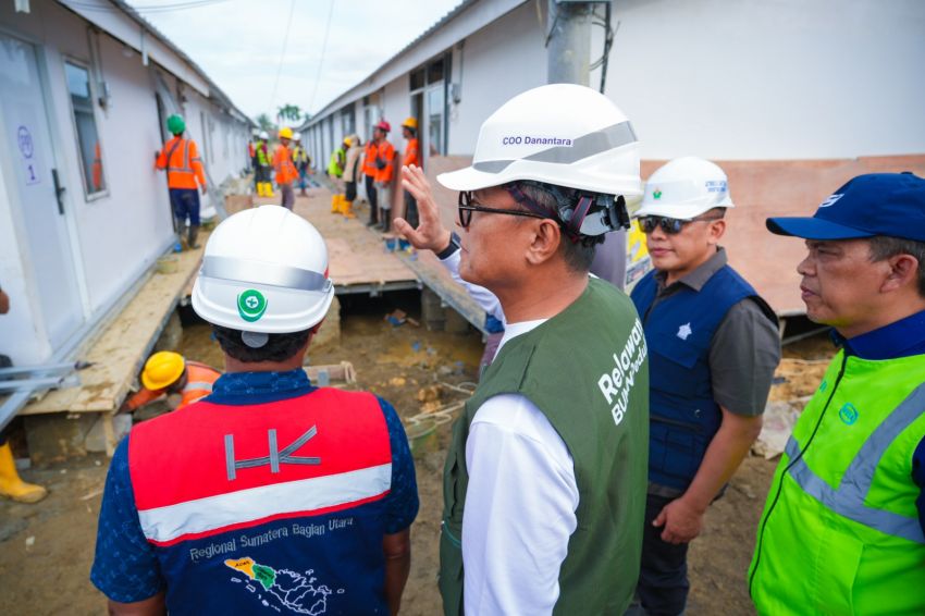 Pastikan Hunian Layak bagi Korban Banjir, Danantara dan BP BUMN Tinjau Progres Ratusan Huntara di Aceh Tamiang