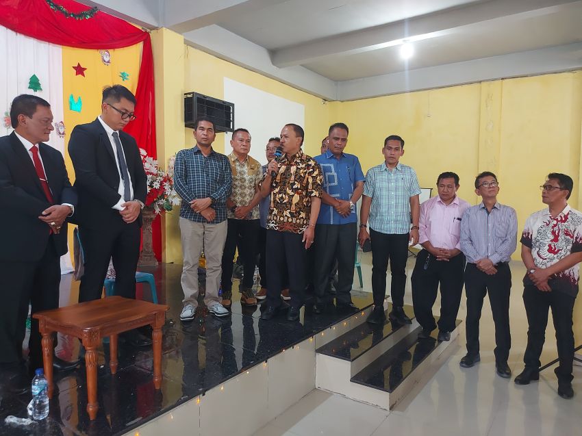 Anggota DPR RI Maruli Siahaan Hadiri Syukuran Baptis di 5 Lokasi, Diantaranya Anak Staf Khususnya