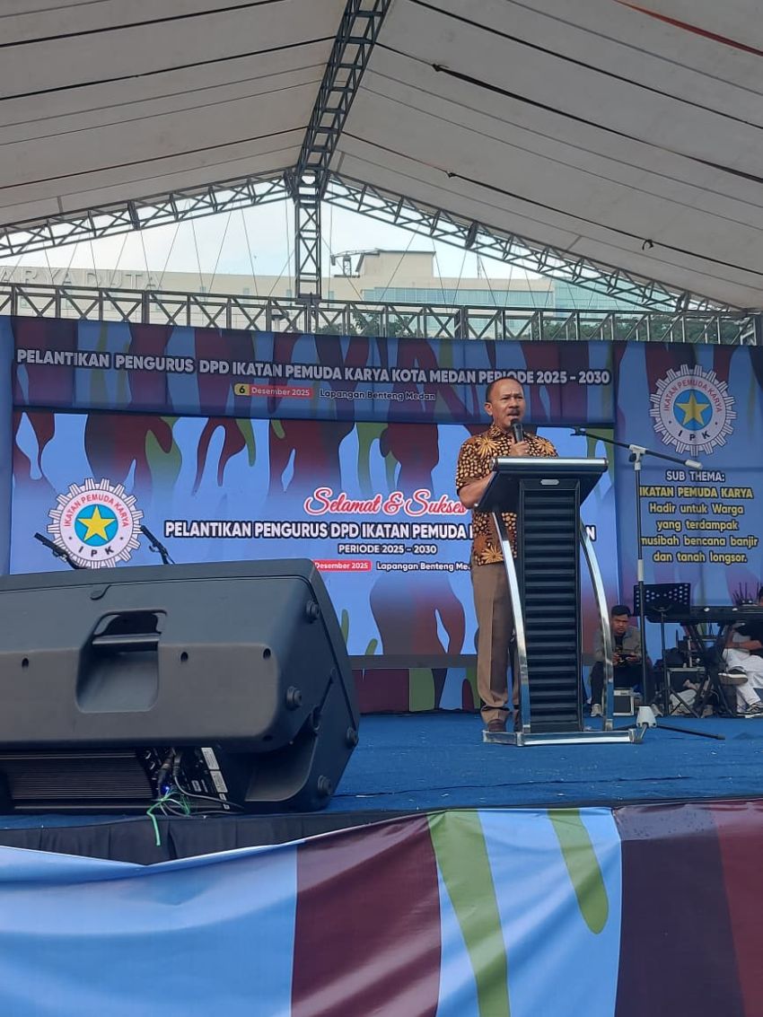 Anggota DPR RI Dr Maruli Siahaan Berharap IPK Kota Medan Dapat Berkolaborasi Dengan Pemko Medan