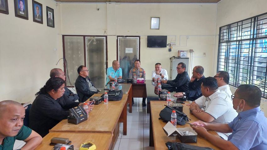 Kapolrestabes Medan dan PWI Sumut Bangun Komitmen Ciptakan Suasana Nyaman dan Kondusif