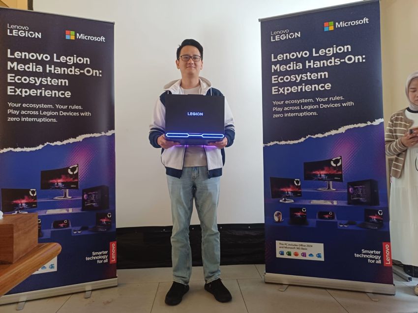 Lenovo Perkenalkan Legion Gen-10 di Medan, Siap Dorong Gamer Reach Your Impossible