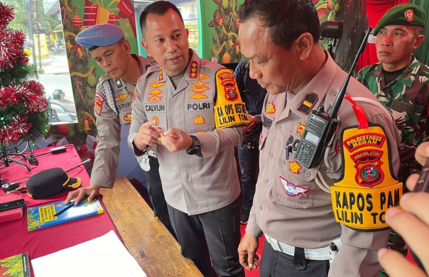 Kapolrestabes Medan Anev Kasatgas Ops Lilin Toba 2025 : Pastikan Keamanan dan Kenyamanan Masyarakat