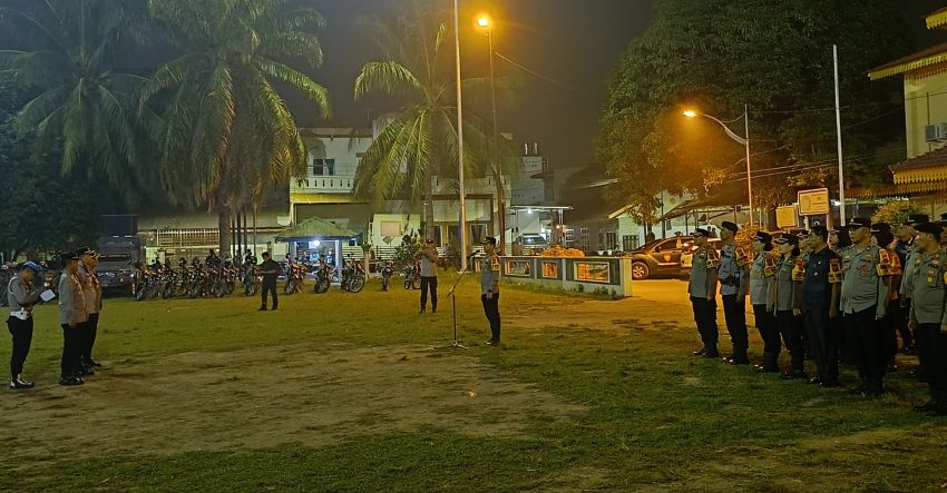 Wakapolrestabes Medan Pimpin Apel Gabungan KRYD : Wujud Kehadiri Polri di Tengah Masyarakat
