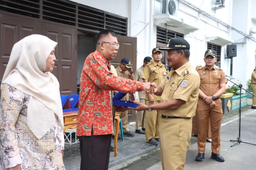 Wali Kota Binjai Pimpin Apel Gabungan ASN Dan Non ASN : Tekankan Percepatan Pengadaan Barang dan Jasa