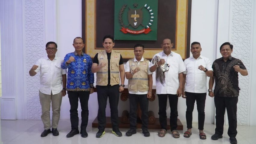 Bupati Langkat Syah Afandin Terima Kunjungan Pengurus Apkasi Indonesia