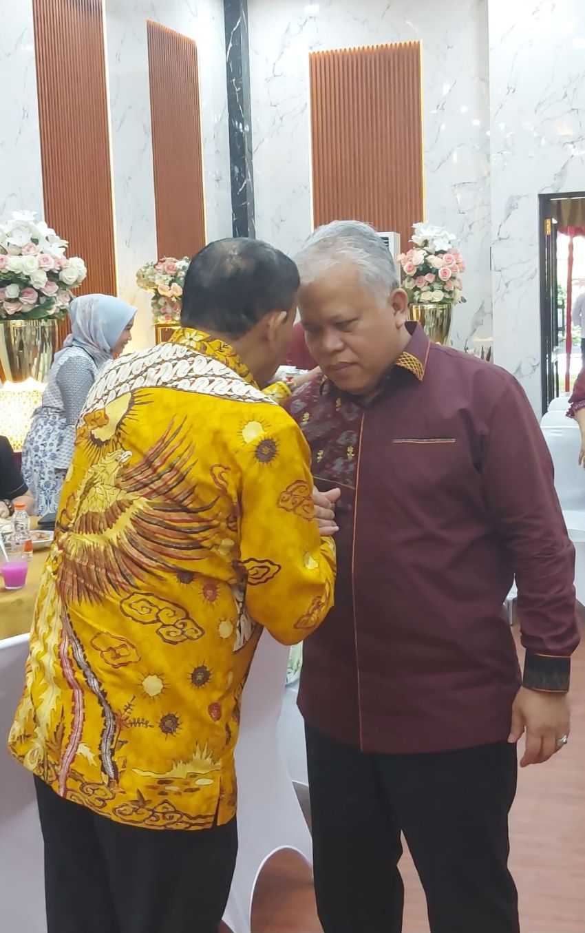 Anggota DPR RI Dr Maruli Siahaan Hadiri Open House Natal 2025 di Rumah Dinas Kajatisu dan  Kapolda Sumut