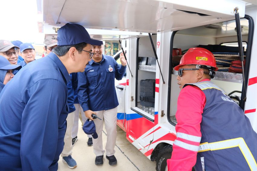 Siap Layani 26 Ribu Kendaraan Selama Nataru 2025/2026, Hamawas Gelar Apel Siaga