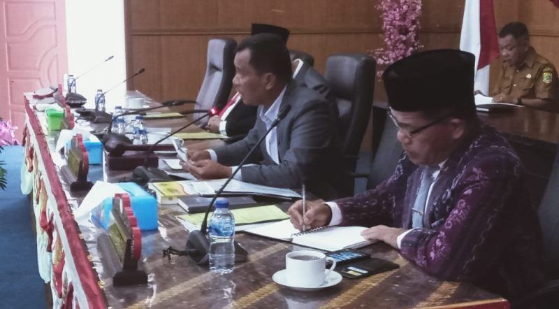 Paripurna DPRD Pemandangan Umum Fraksi; Ranperda APBD 2026 Mulai Dibahas