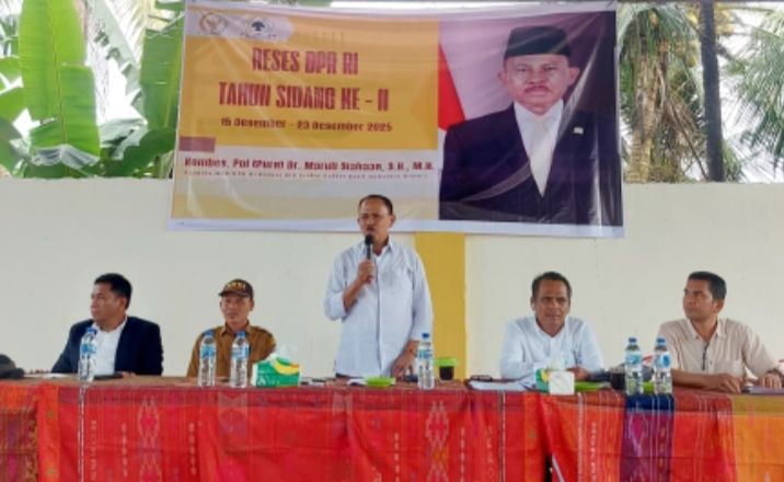 Anggota DPR RI Komisi XIII Maruli Siahaan Adakan Reses Sidang II di Deli Serdang