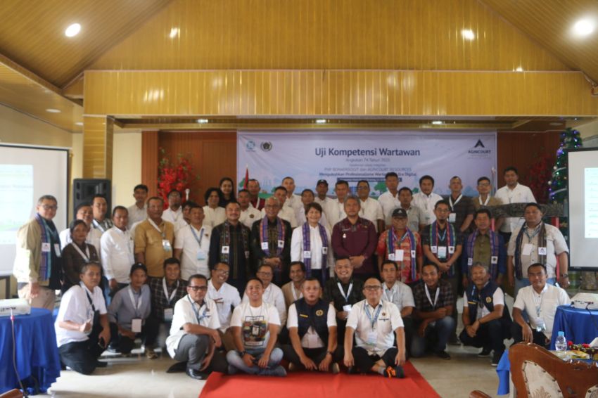 PWI Bonapasogit Kolaborasi Dengan PTAR Gelar UKW Ke 74