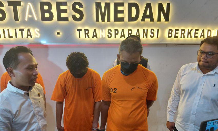 Polrestabes Medan Ungkap Mafia BBM Bersubsidi, 4 Pria Ditahan