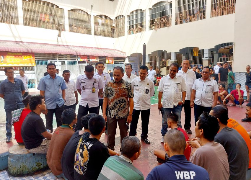 Anggota DPR RI Maruli Siahaan Apresiasi Tindakan Tegas Kanwil Pemasyarakatan Sumatera Utara di Rutan Kabanjahe