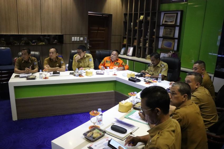 Ikuti Rakor BNPB, Pemko Binjai Tegaskan Komitmen Pendataan Akurat Pasca Bencana