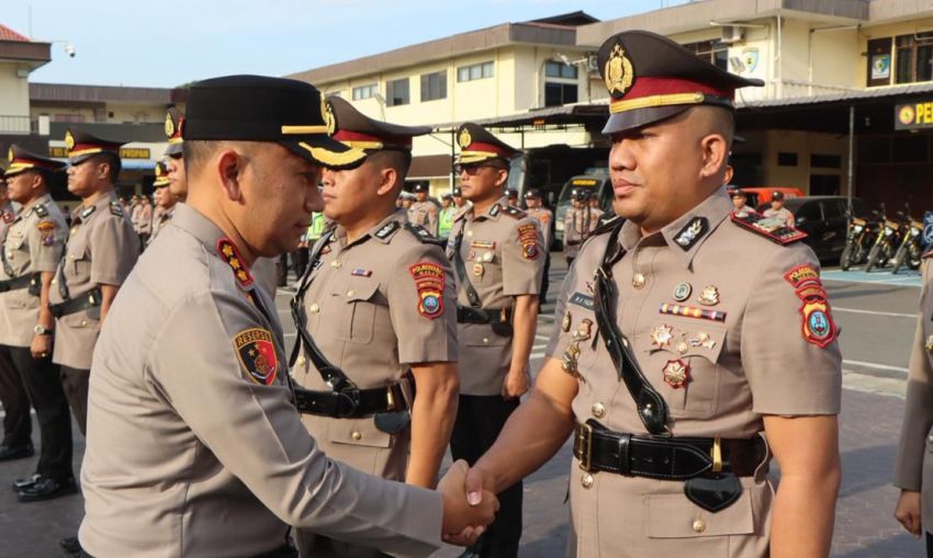 Kapolrestabes Medan Lantik AKP M Ainul Yaqin Sebagai Kapolsek Medan Area : Hadirkan Polisi Humanis