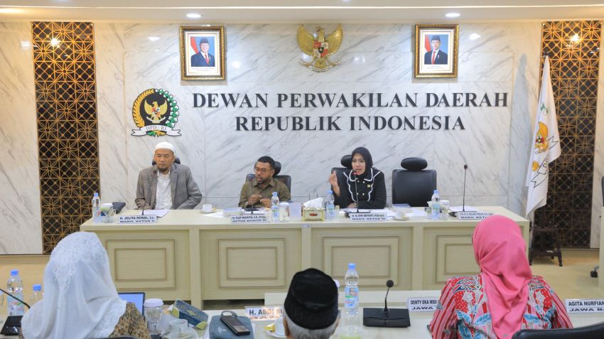Soroti Layanan Haji, Komite III DPD RI Dorong Percepatan Kementerian Haji dan Umrah RI