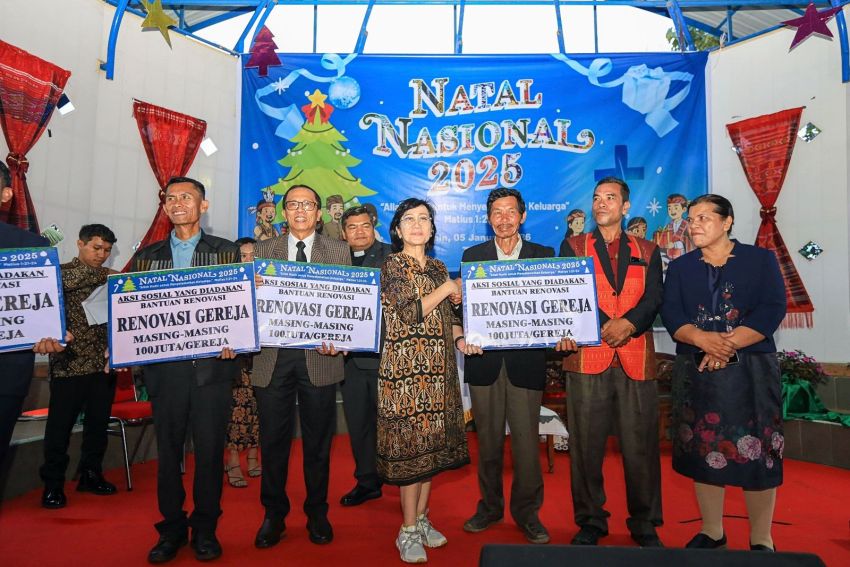 Natal Nasional 2025 Di Toba Teguhkan Pesan &ldquo;Allah Hadir Untuk Menyelamatkan Keluarga&rdquo;