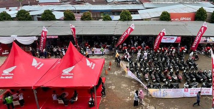 Honda Peduli Banjir Sumatera Wujudkan Servis Gratis Bagi Konsumen