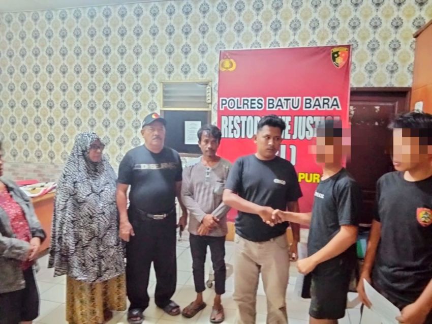 Proses Hukum Dua Anak Dibawah Umur, Pelaku Pencurian Handphone di Lima Puluh Dihentikan Setelah Dimaafkan Korbannya