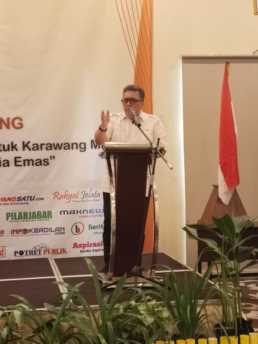 Ketum AMKI Dorong Penguatan Media Konvergensi dan Kemitraan Strategis di Karawang