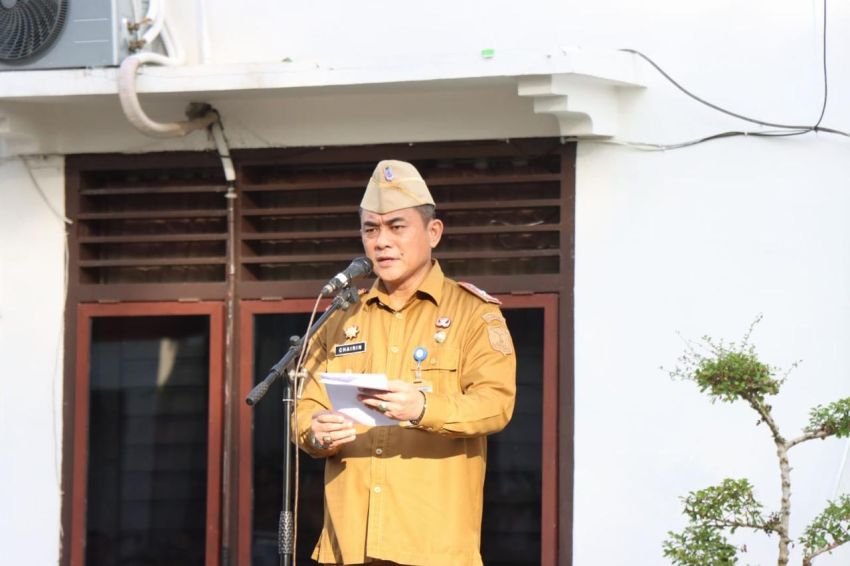 Pimpin Apel Gabungan, Sekda Binjai Ajak OPD Perkuat Sinergi Pembangunan