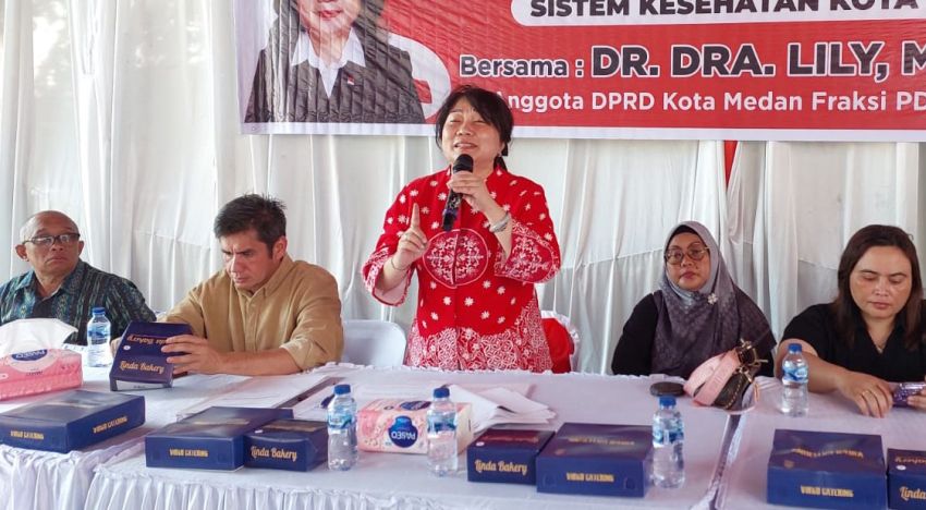 Dr. Lily MH Ajak Masyarakat Peduli Dengan Kebersihan dan Kesehatan