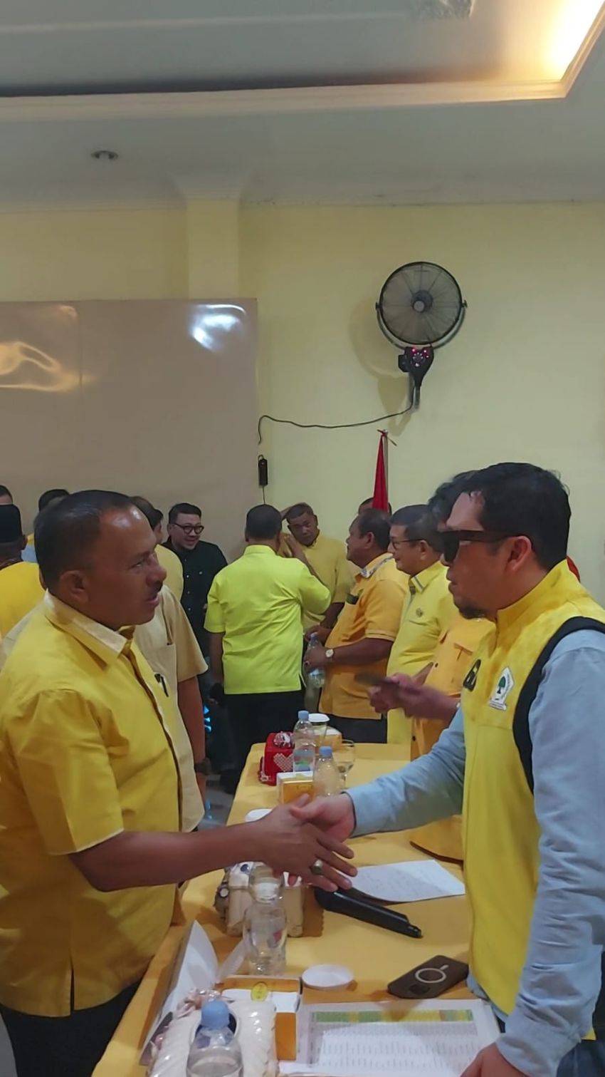 Anggota DPR RI Maruli Siahaan Hadiri Rapat Pleno Partai Golkar Sumut