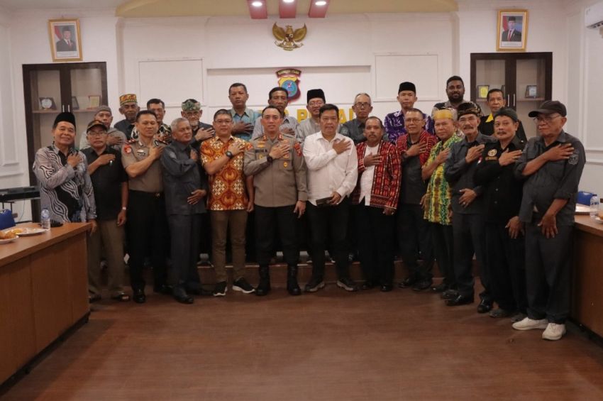 Diawal Tugas : Kapolres Binjai Bertatap Muka Dengan 18 Tokoh Etnis