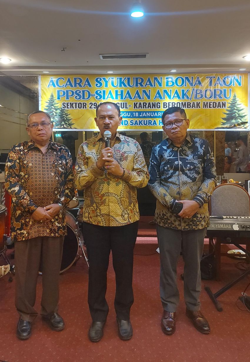 Anggota DPR RI Maruli Siahaan Minta Jadikan PPSD Siahaan Wadah Kebersamaan Saling Peduli dan Tolong Menolong