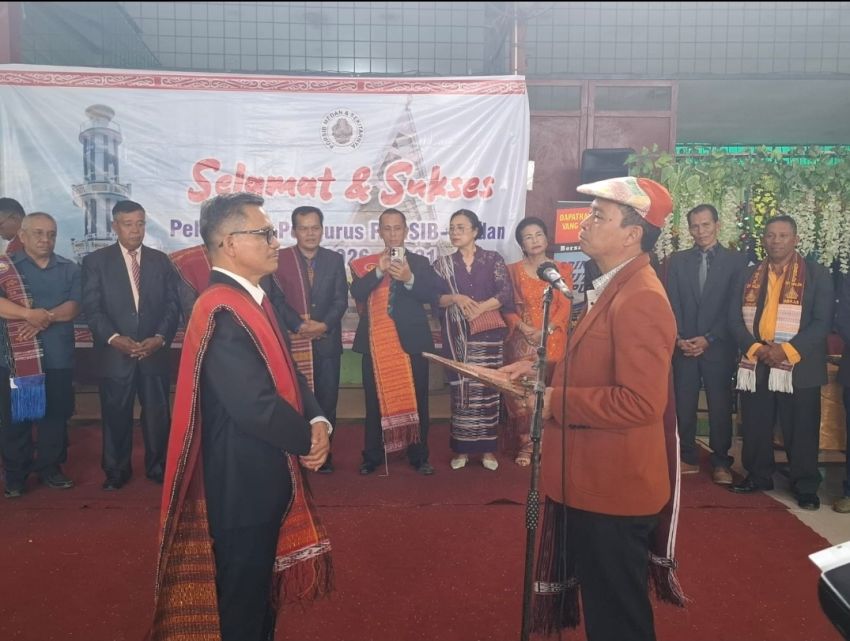 Pirma Sibarani Dilantik Jadi Ketua Umum Porsib Medan Periode 2026-2031