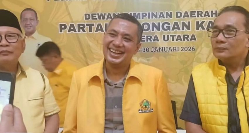 Andar Amin Harahap Resmi Pimpin Golkar Sumut 2025&ndash;2030, Terpilih Aklamasi di Musda XI