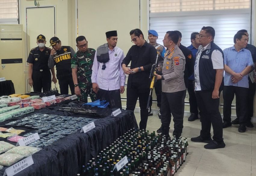 Kerja 100 Hari, Polrestabes Medan Sikat 156 Kg Sabu dan 60 Ribu XTC Jaringan Internasional : 718 Tersangka Dibui