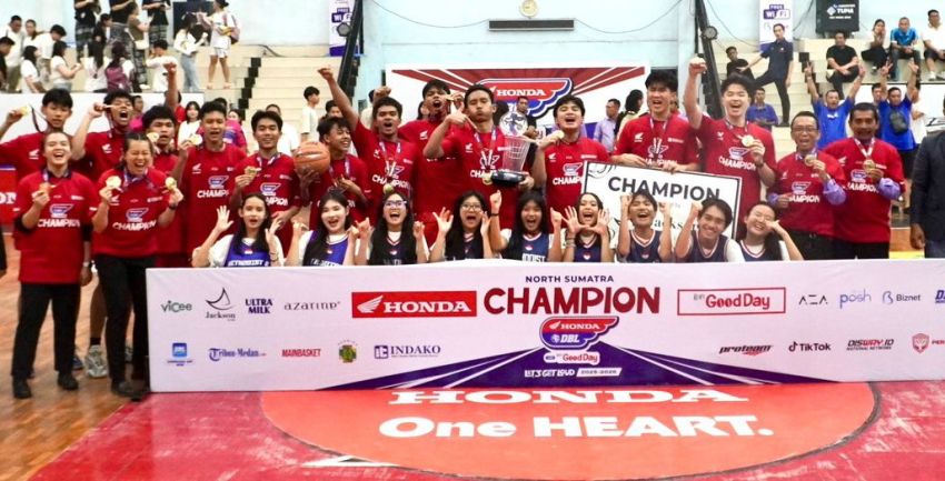 Puncak Euforia Bergemuruh di Laga Final Honda DBL 2026, SMA Methodist 2 Medan Borong Gelar Juara