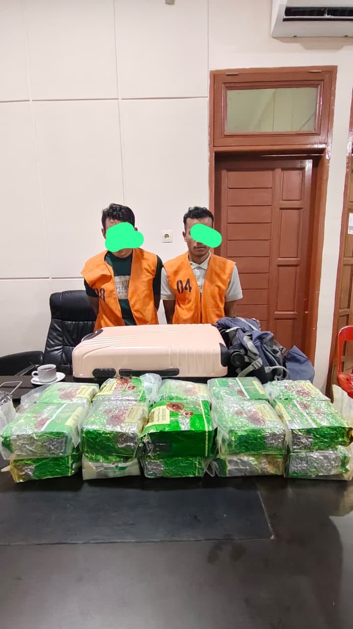 Dibawa dari Aceh Singgah di Lubuk Pakam, Polresta Deli Serdang Gagalkan Penyelundupan 21 Kg Sabu ke Jakarta