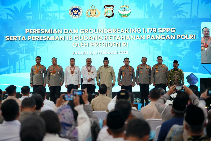 Kapolda Sumut Hadiri Launching Serentak SPPG Polri, Tegaskan Komitmen Dukung Program Gizi Nasional